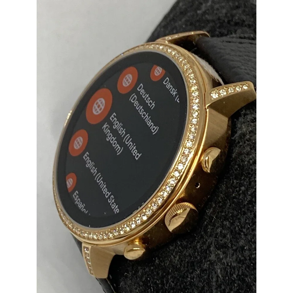 Fossil Gen 4 Authentic Digital Dial Smart Watch Custom Band FTW6015 LT309